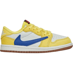 Nike Air Jordan 1 Retro Low OG SP Travis Scott x TD - Canary/Racer Blue/Light Silver/Gum Medium Brown