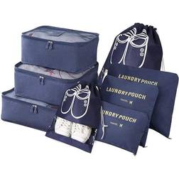 Vicloon Packing Cubes Set of 8 - Blue