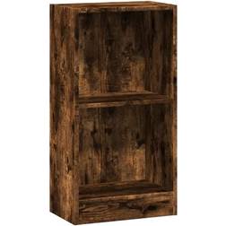 vidaXL 857769 Smoked Oak Bokhylla 76cm
