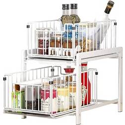 Spice Rack High Capacity Drawer Shelf