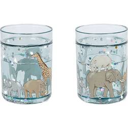 Konges Sløjd Glitter Cups 2-pack Safari