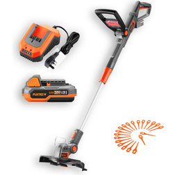 Fuxtec 20V Cordless Grass Trimmer FX-E1RT20 with 2Ah Battery and UK Charger