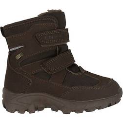 En Fant Winter Boots Velcro TEX - Chocolate Brown