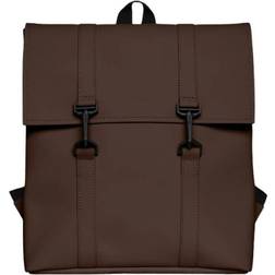 Rains MSN Matte Shell Mini Bag Brown