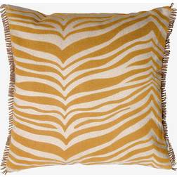 Classic Collection Zebra Complete Decoration Pillows White, Yellow (50x50cm)