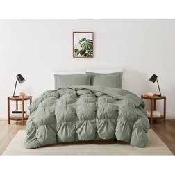 Truly Soft Cloud Puffer Bedspread Green (228.6x172.7cm)