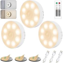 Electtight Wireless Motion Sensor White Möbelbelysning 3st