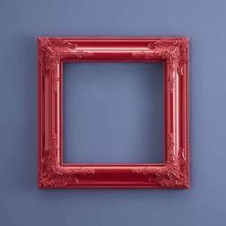 WERNS Baroque Red Photo Frame 42x42cm