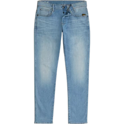 G-Star 3301 Slim Jeans - Light Indigo Aged