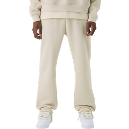 boohooMAN Basic Straight Leg Jogging Pants - Stone