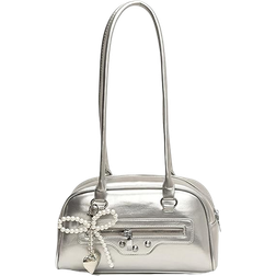 Wiuejg Small Shoulder Bag - Silver