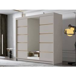 Mirjan24 Ualian VI Mit Spiegel Kleiderschrank