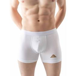 Green Fish Men's Fdmbxi Boxer Briefs - White