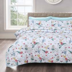 Velosso Sacramento Floral Set King Size Bedspread Multicolour