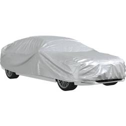 vidaXL Car Cover for Sedan Full Waterproof Silver XXL
