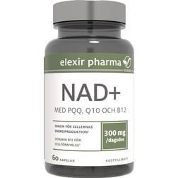Elexir Pharma NAD+ 60 Kapslar 60 st