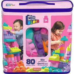 Mega Bloks First Builders Big Building Bag 80 Pcs