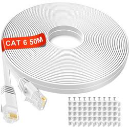 MEIPEK 250MHz 1Gbps Cat6 RJ45 - RJ45 M-M 50m