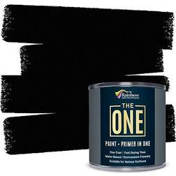 The One All-In-One Black Gloss Paint 250 ml Wood Paint Black