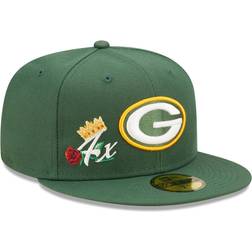 New Era Green Bay Packers Crown 4x Super Bowl Champions 59FIFTY Fitted Hat