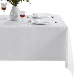 Elrene Alison Eyelet Punched Border Fabric Tablecloth White (132.1x132.1cm)