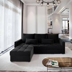 Masseno Moderne Eckcouch Schlaffunktion Sofa