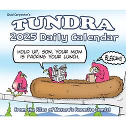 Willow Creek Press Tundra 2025 Desk Calendar 6" x 5.5" - Multicolor