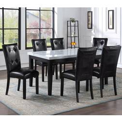 Steve Silver Sterling 7-Piece Room Set Dining Table