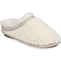 GaaHuu Women's Berber Clog Slipper - Beige