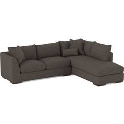 Wayfair Custom Upholstery Humberto Drusky Charcoal Sofa 111" 2 3 Seater