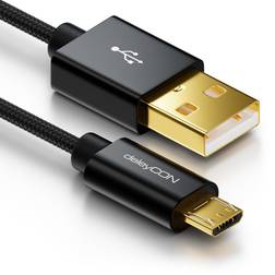 DeleyCON 2.5W 5V 0.5A 2.0 USB A - USB Micro B M-M 2m