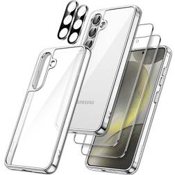 JeTech 5 in 1 Case for Galaxy S24 (2-Pack)