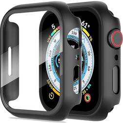 Diruite Protective Case with Screen Protector for Apple Watch Series 6/5/4/SE 40mm