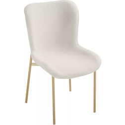 tectake Tessa White/Gold Köksstol 90cm
