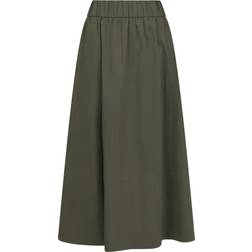 Neo Noir Yara Poplin Skirt - Army