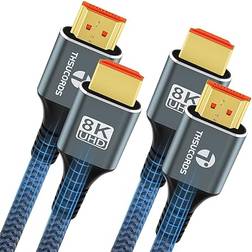 Thsucords 2.1 HDMI - HDMI M-M 2-pack 1m