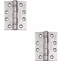 Loops Pair 13 Ball Bearing Radius Door Hinge 2pcs 200x200mm