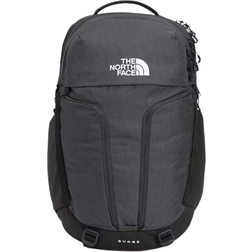 The North Face Surge Backpack - Asphalt Grey Light Heather/TNF Black