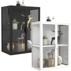 VCM Display Case White Vitrine 60x65cm