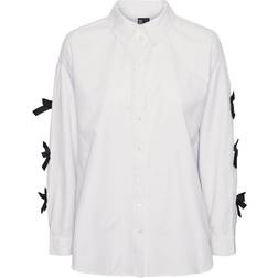 Pieces Bell Shirt - Bright White