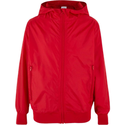 Urban Classics Boy's Windbreaker Between Seasons Jacket - Cityred