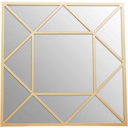 Premier Housewares Descartes Gold Wall Mirror 85x85cm