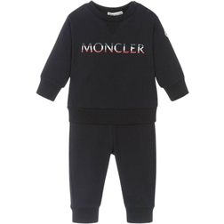 Moncler Logo Sweatsuit Set - Navy Blue