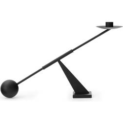 Audo Copenhagen Interconnect Black Candlestick 42cm