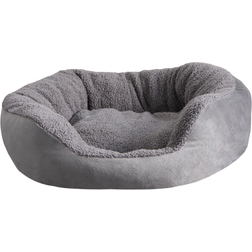 OHS Square Fluffy Dog Bed Medium