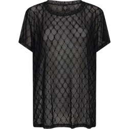 Hype The Detail Oversize Mesh T-shirt - Black