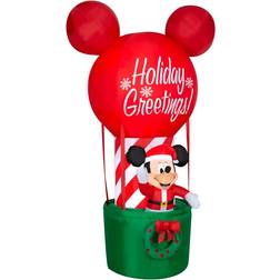 Gemmy Inflatable Decorations Mickey Mouse in Hot Air Balloon