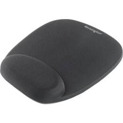 Kensington Foam Mouse Pad with Wrist Rest Black