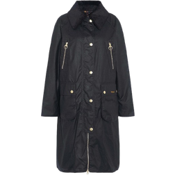 Barbour Ebberston Waxed Jacket - Black/Classic