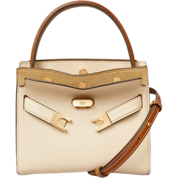 Tory Burch Petite Lee Radziwill Double Bag - New Cream